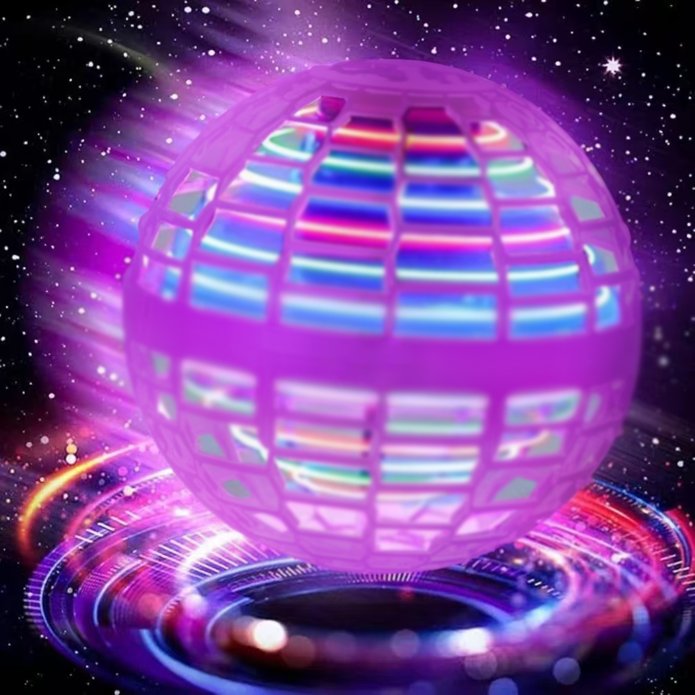 Drone Ball Rc - Uçan Küre Bumerang Topu LED Işıkları