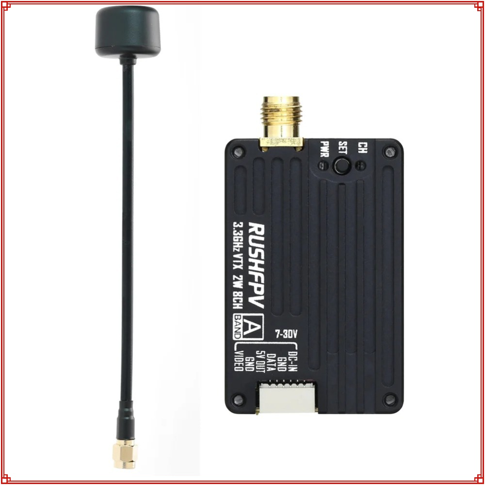 Receiver Rc Drone - 2026 Yeni RUSHFPV 3.3G 2W VTX