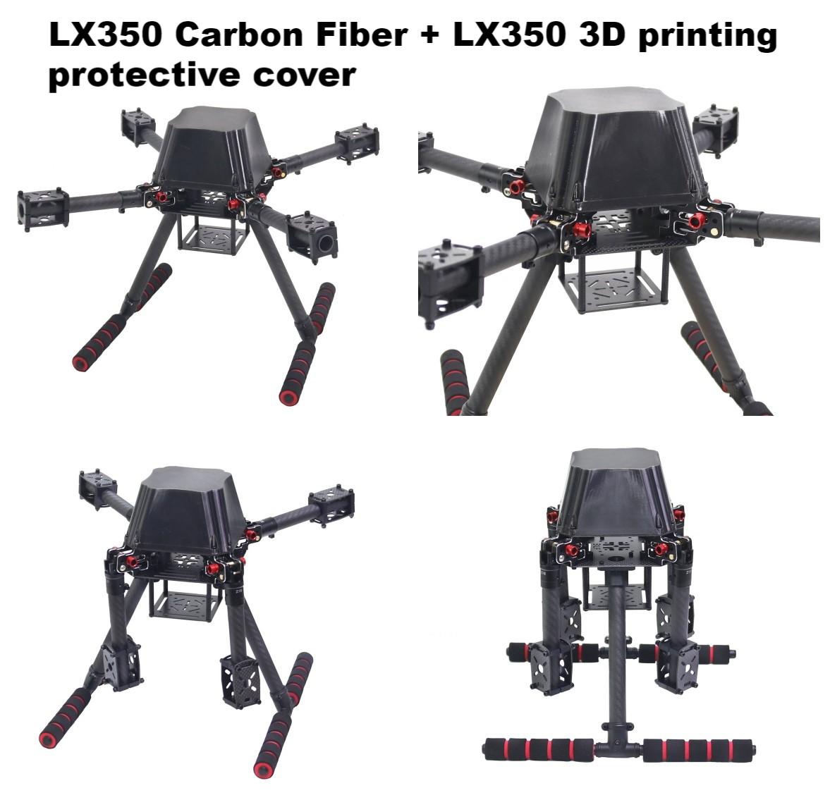 Heavy Lift Drone Frame - Koruyucu Kapaklı Drone Çerçevesi 4 Eksenli