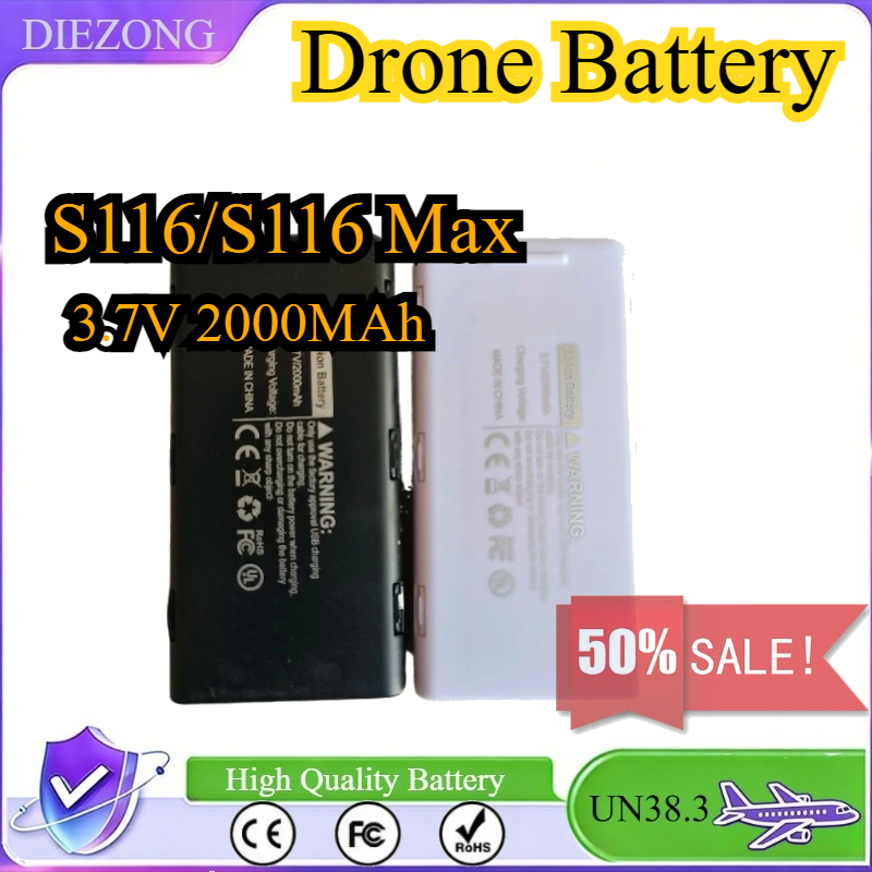 Drone Rc S116 - 3.7V 2000MAh Pil S116 Max Drone