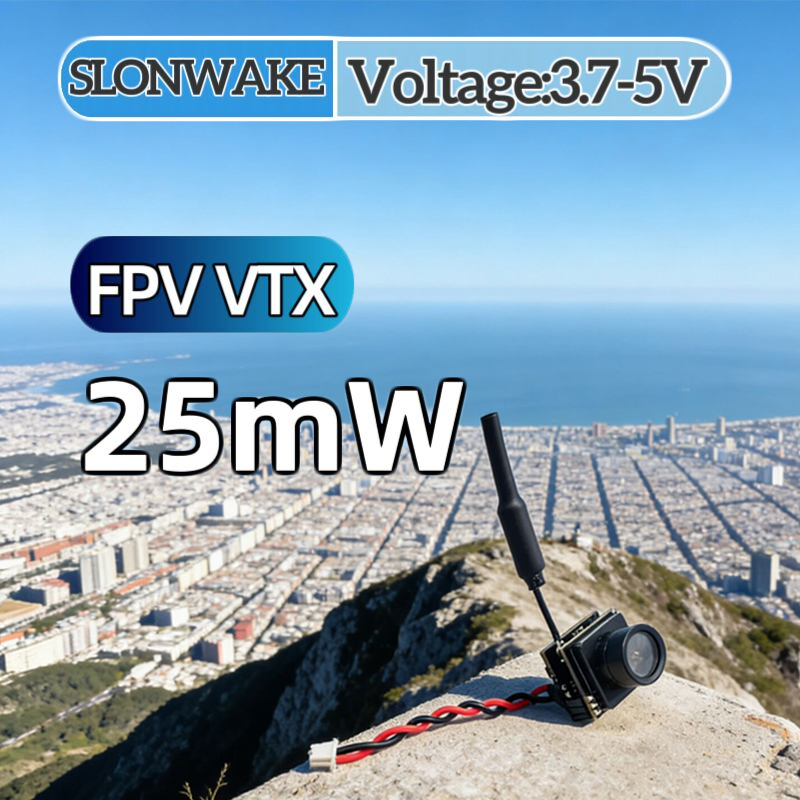 Receiver Rc Drone - SLONWAKE FPV 25mW güç simülasyonu VTX