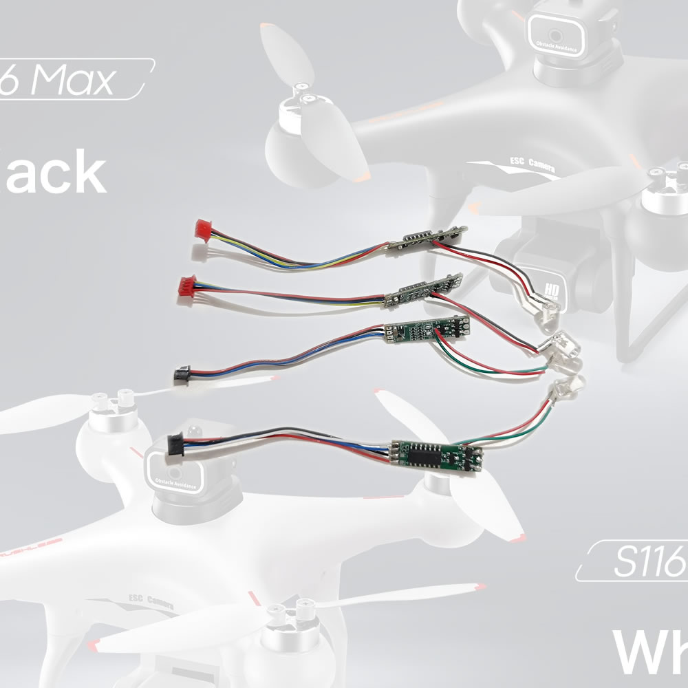 Drone Rc S116 - ESC Kurulu Işık Çubuğu Ile Tam