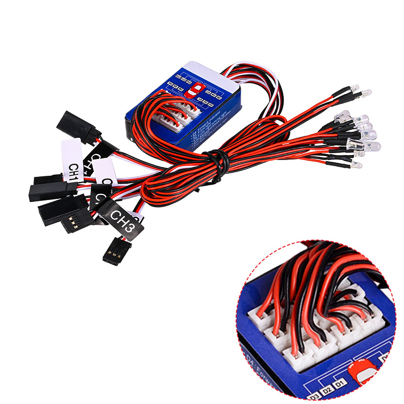 Rc Car Body Shell - Rc 12 LED Aydınlatma Sistemi Kiti