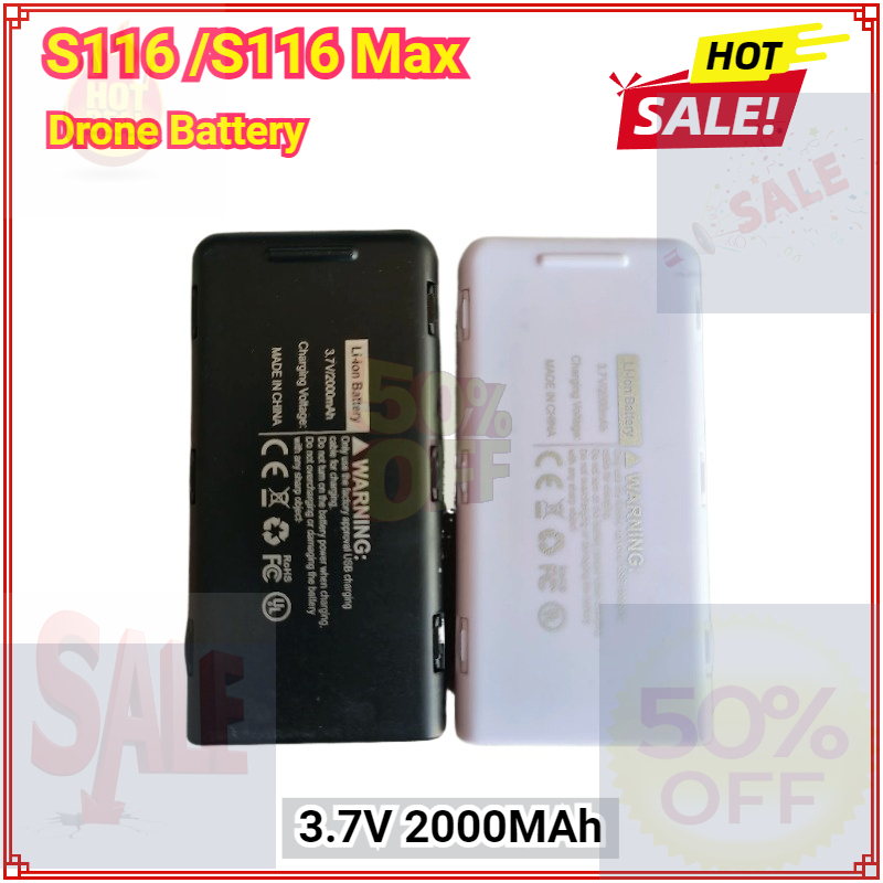 Drone Rc S116 - 3.7V 2000MAh Pil S116 Max Drone