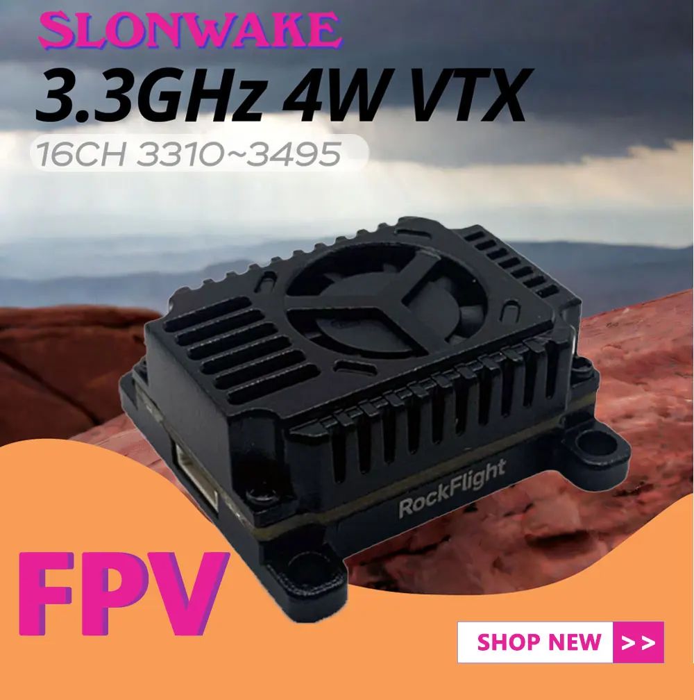 SLONWAKE FPV 3.3G 16CH 4000mW  - Receiver Rc Drone incelemesi ve fiyatı