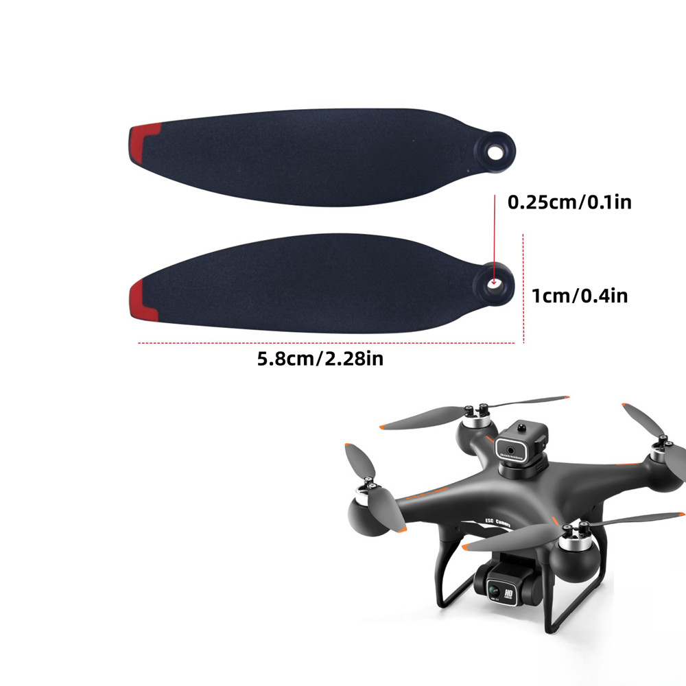 16 adet pervaneler S116 fırças - Drone Rc S116 incelemesi ve fiyatı
