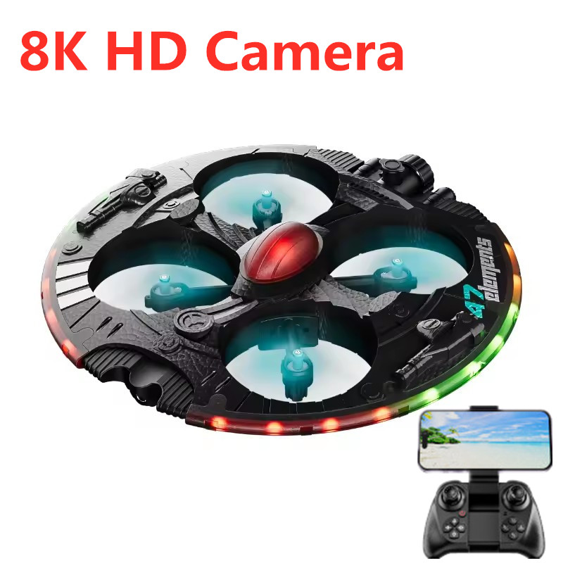 8K WIFI FPV Drone Işık Püskürt - Drone Ball Rc incelemesi ve fiyatı