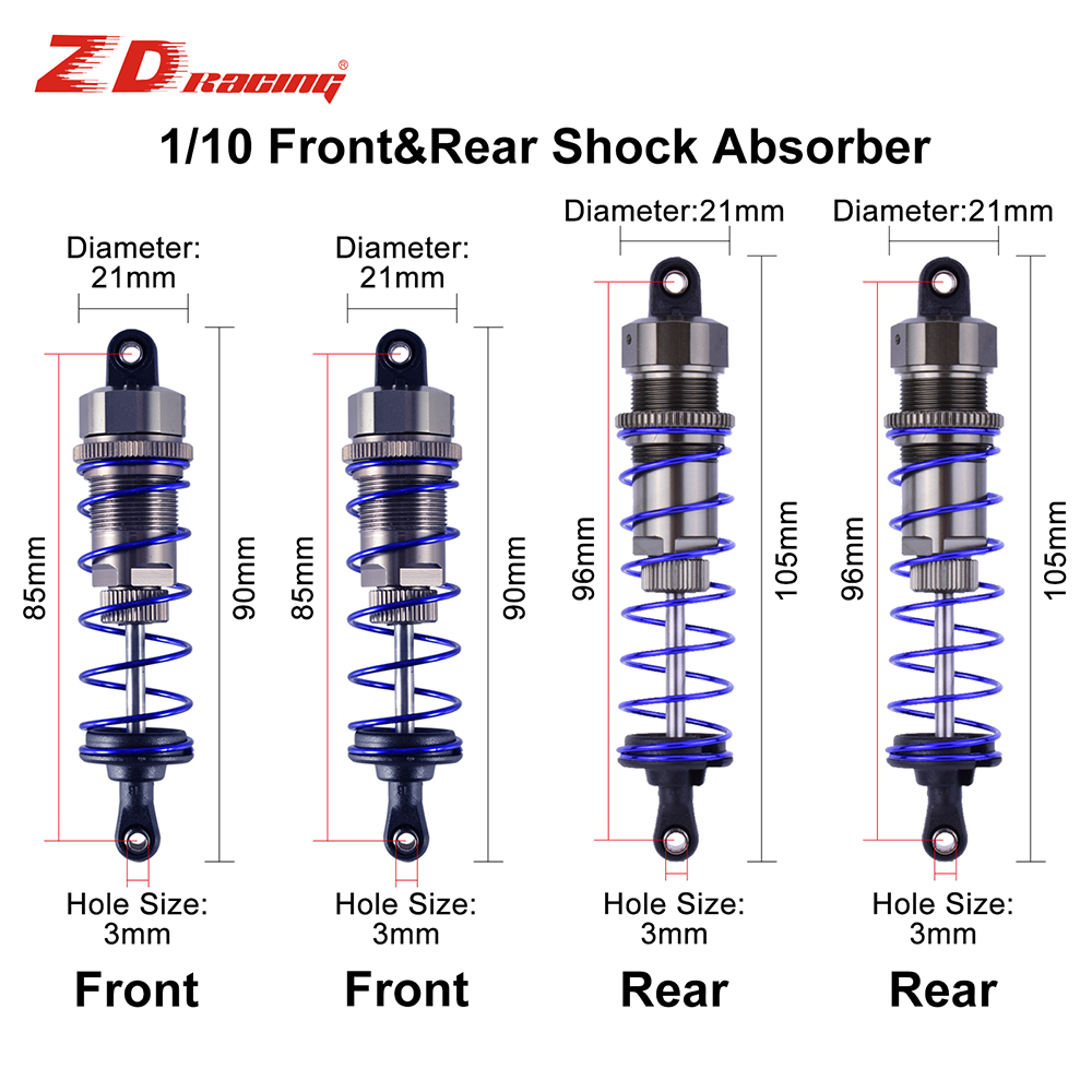 2 Adet ZD Racing 105mm Ön Amor - Rc Suspension Arm incelemesi ve fiyatı