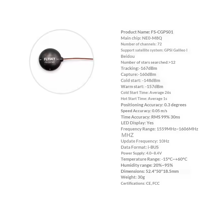 Flysky FS-G11P GPS FS-CGPS01 7 - Flight Controller incelemesi ve fiyatı
