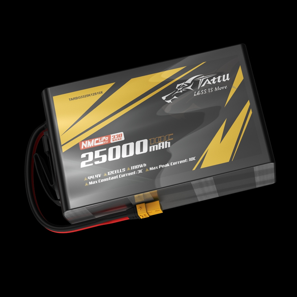 TATTU 25000mah 10C 44.4V 12S 3 - Heavy Lift Drone Frame incelemesi ve fiyatı