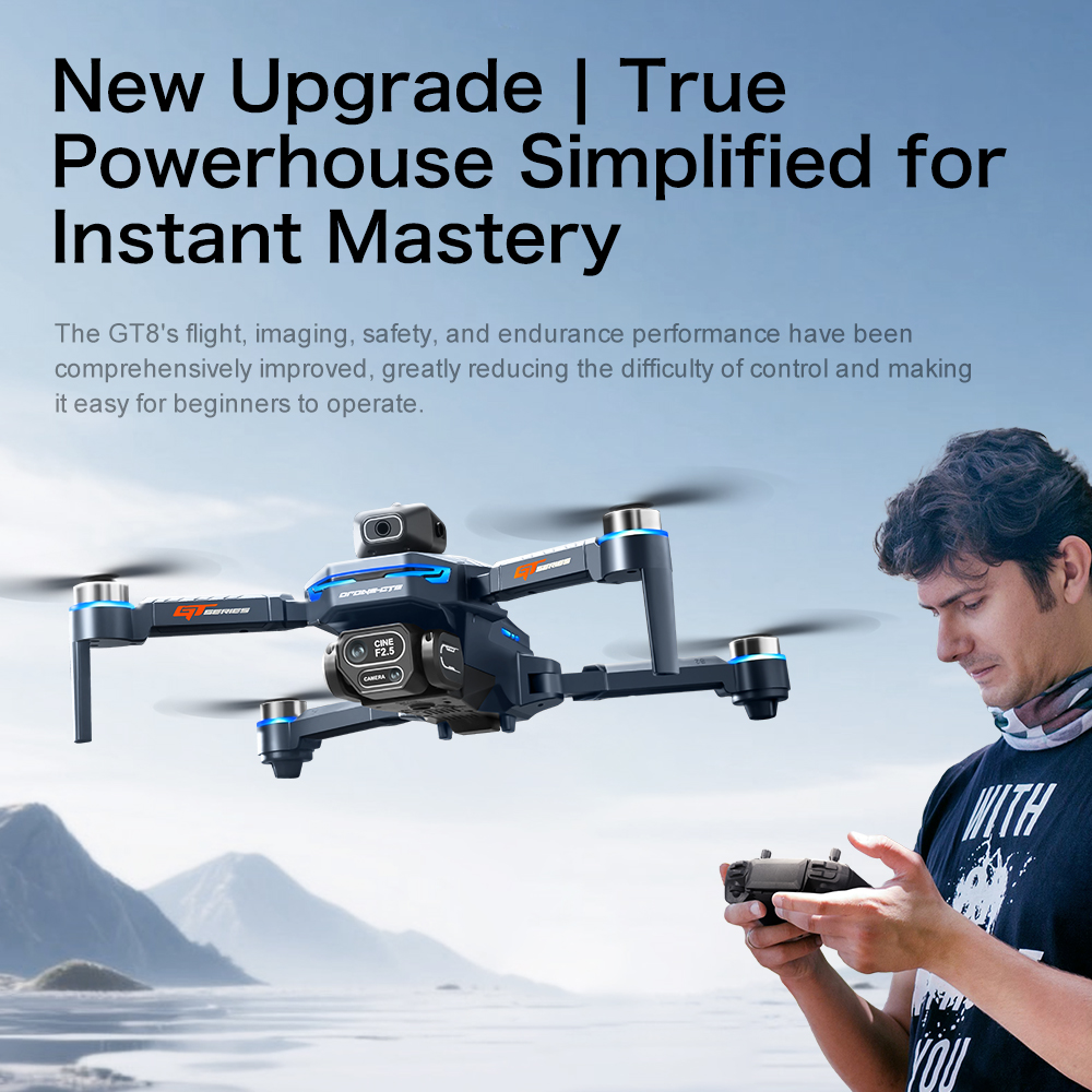 Orijinal GT8 Drone 8K Profesyo - Drone Rc Folding incelemesi ve fiyatı