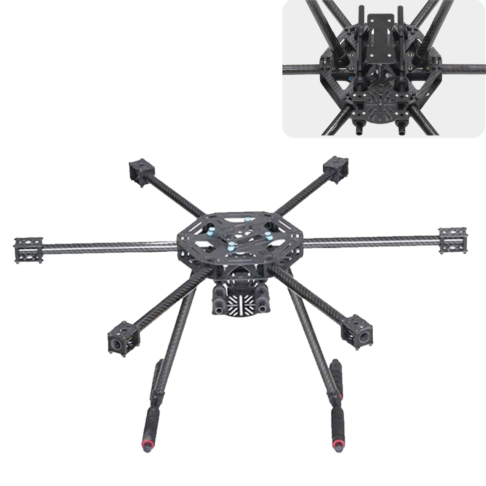 X6-X600 600mm FPV Hexacopter ç - Heavy Lift Drone Frame incelemesi ve fiyatı