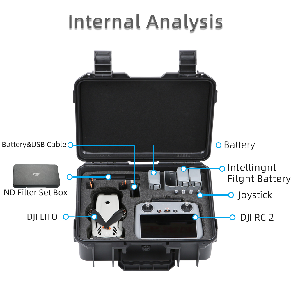 DJI LITO 1 X1 Drone Sert Kılıf - Drone Dji Rc N1 incelemesi ve fiyatı