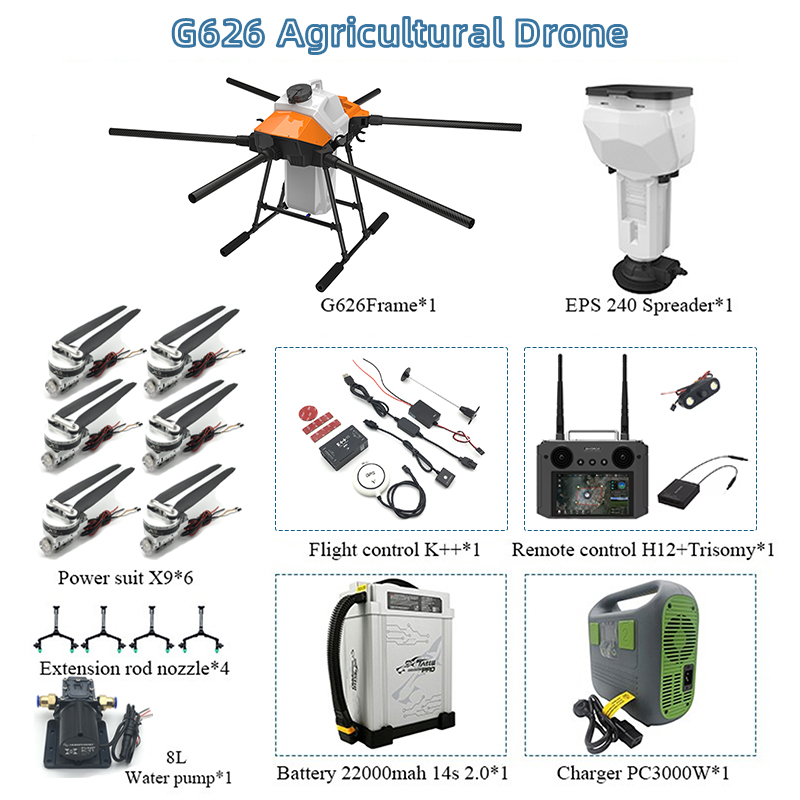EFT G610 G616 G620 G626 G630 3 - Heavy Lift Drone Frame incelemesi ve fiyatı