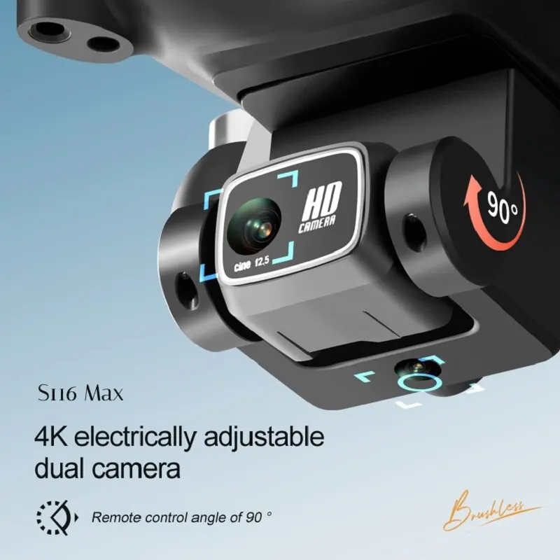 S116 MAX Elf Drone 8K Profesyo - Drone Rc S116 incelemesi ve fiyatı