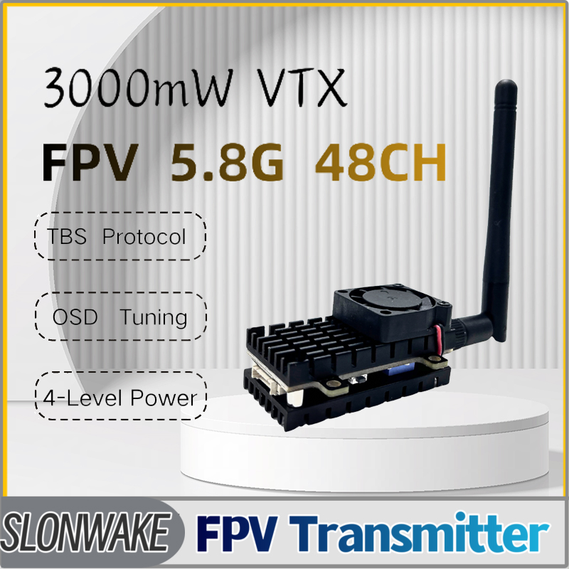 SLONWAKE 5.8G 3000mW Simülasyo - Receiver Rc Drone incelemesi ve fiyatı