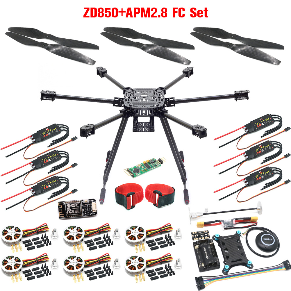 ZD850 Tam Karbon Fiber 850mm G - Heavy Lift Drone Frame incelemesi ve fiyatı