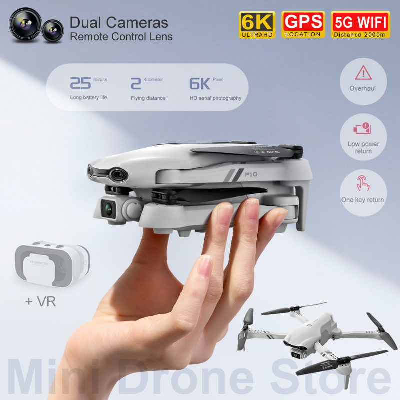 F10 RC helikopterler hediye GP - Drone Rc Folding incelemesi ve fiyatı