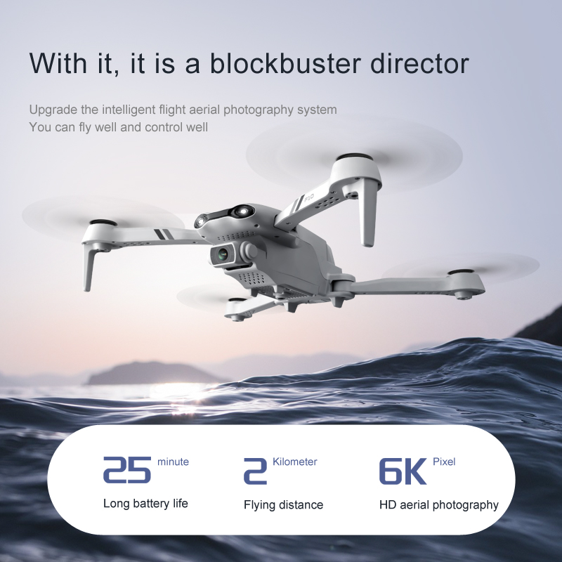F10 RC helikopterler hediye GP - Drone Rc Folding incelemesi ve fiyatı