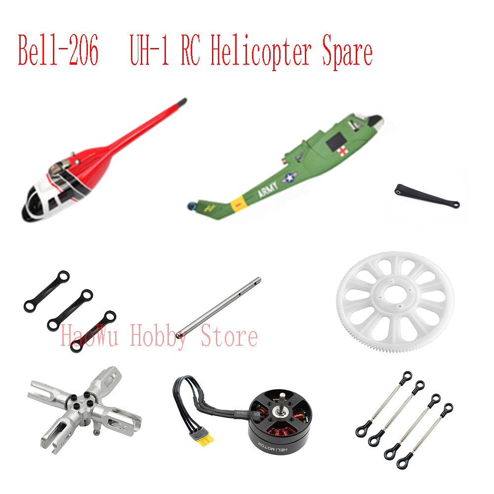 Flywing bell206 UH1 Bell-206 U - Rc Helicopter Gyro incelemesi ve fiyatı