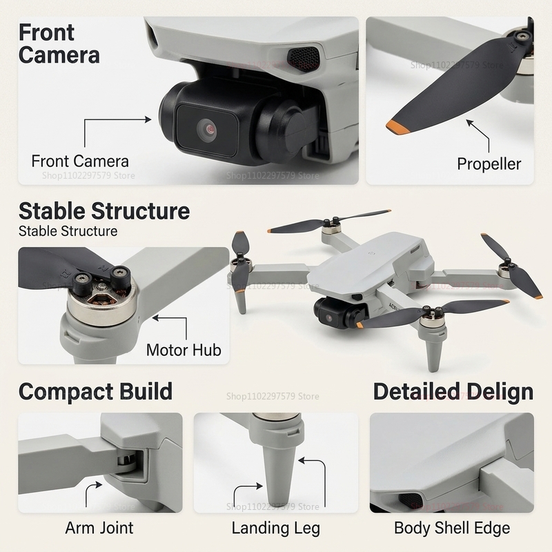 Yeni Aeri 100 GPS Drone Fabrik - Drone Rc Under 1000 incelemesi ve fiyatı